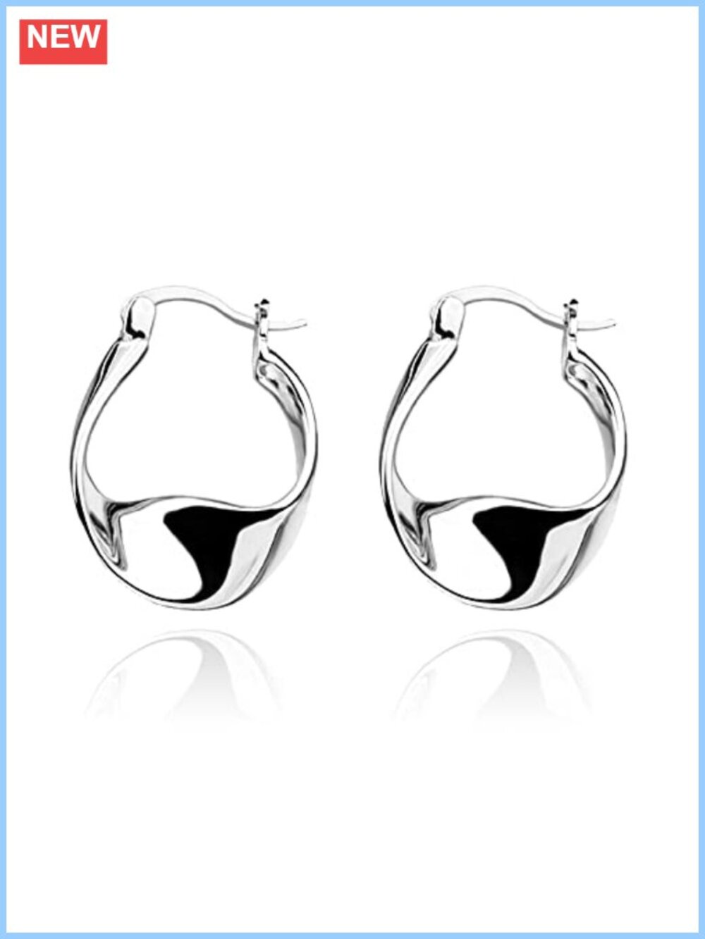 925 Sterling Silver Hoop Earrings Small Huggie Hoops Hypoallergenic